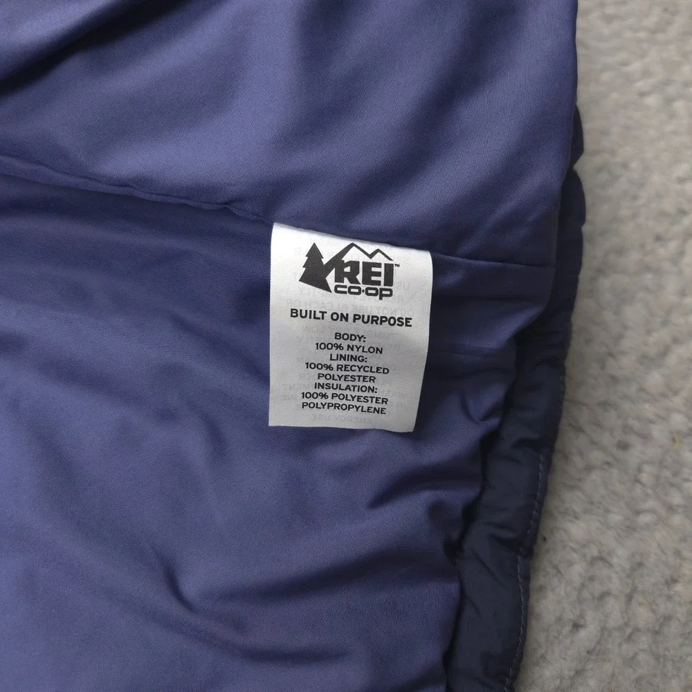 REI Co-op Groundbreaker Insulated Jacket Men's Large Navy Blue Full Zip